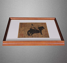 天宁书画装裱配框服务案例